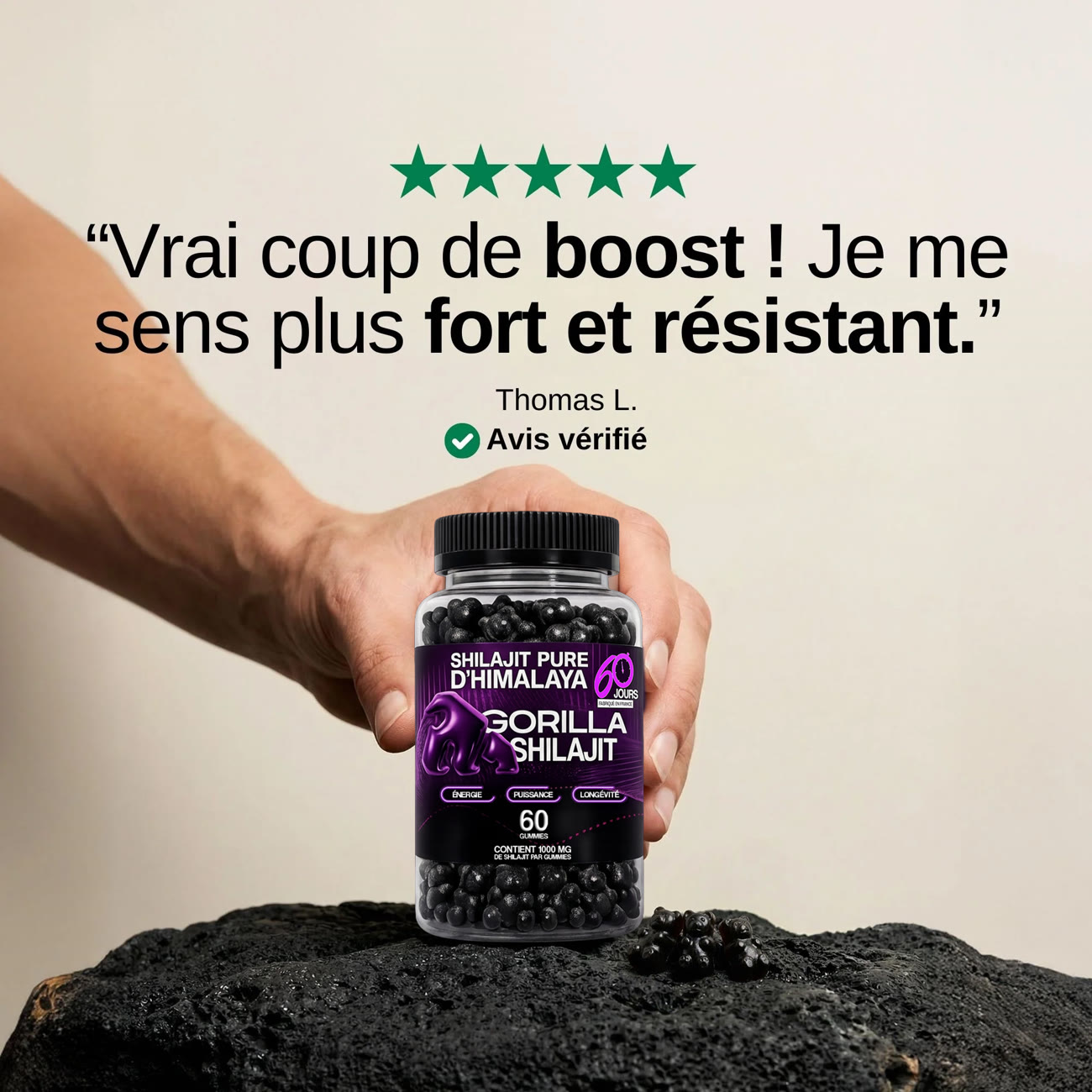 Ils nous font confiance - Gorilla Shilajit